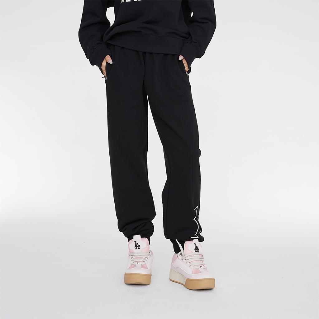 New MLB New York Yankees Knitted Sweatpants Unisex Black 3APTB0834-50BKS