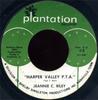 7inch Record JEANNIE C. RILEY  Harper Valley P.T.A.  Yesterday Al 3 Plantation Reco 1968 US CountryFolk Used