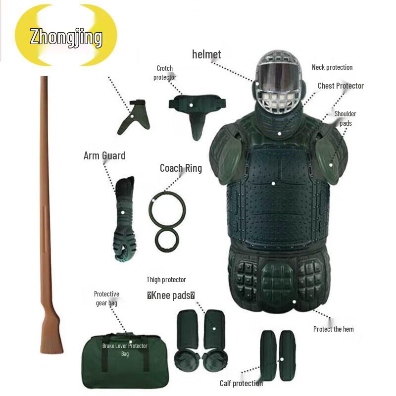 Martial Arts Combat Training Protective Gear Set
