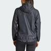 Adidas Classic Series Reflective Stripe Hooded Long Sleeve Jacket Women Outerwear Black IN1576