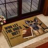 photo Custom mat anti-slip personalized printed picture Flannel Floor d dog doormats for Bath Door Living Room