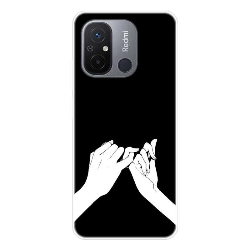 For Xiaomi Redmi 12C 12 C Redmi12C Case Soft Silicone Back Cover Cartoon Phone Case Diversification