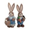 Easter Bunny Cattail Rabbit Ornaments - Home, Mall, and Garden Decor
