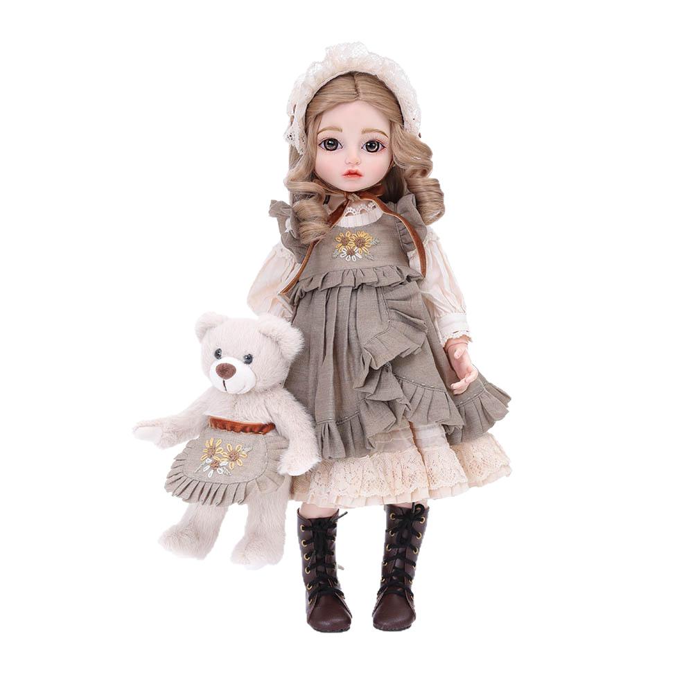45Cm4 Points BJD Spherical Joint Can Be Replaced Barbie Doll Clothes Toy Doll Bear Doll Room Ornament
