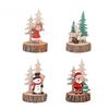 New Christmas Products, Christmas, Ins, Wooden, Christmas Tree Tabletop Decorations, Santa Claus, Holiday Supplies