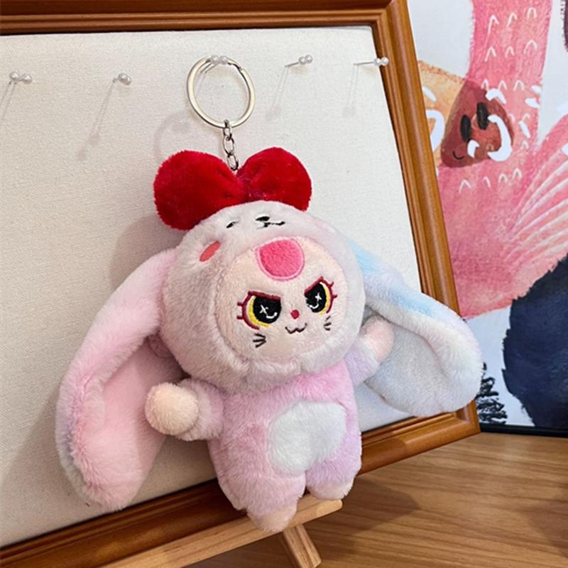 

Милый ребенок три красных узелка плюшевые куклы игрушка брелок кулон рюкзак подвески украшение подарок