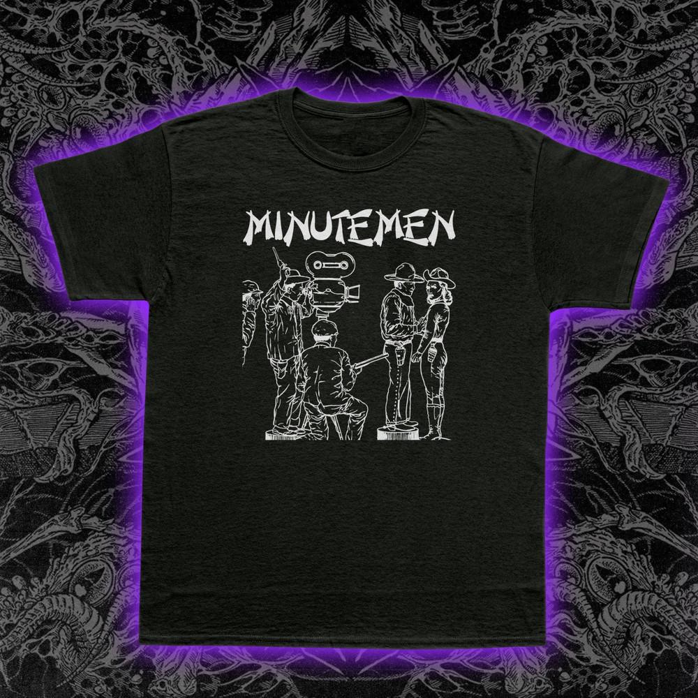 Minutemen T-Shirt Punk Rock Post-Hardcore Indie DIY Music Tee S-5XL