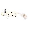 Latex Dog Toy Squeaky Soft Interactive Unique Shape Puppy Chewing Toy for Indoor Small Medium Dogs Cow