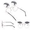 Retro Round Flip Up Steampunk Glasses Perfect For Cyber Punk Enthusiasts