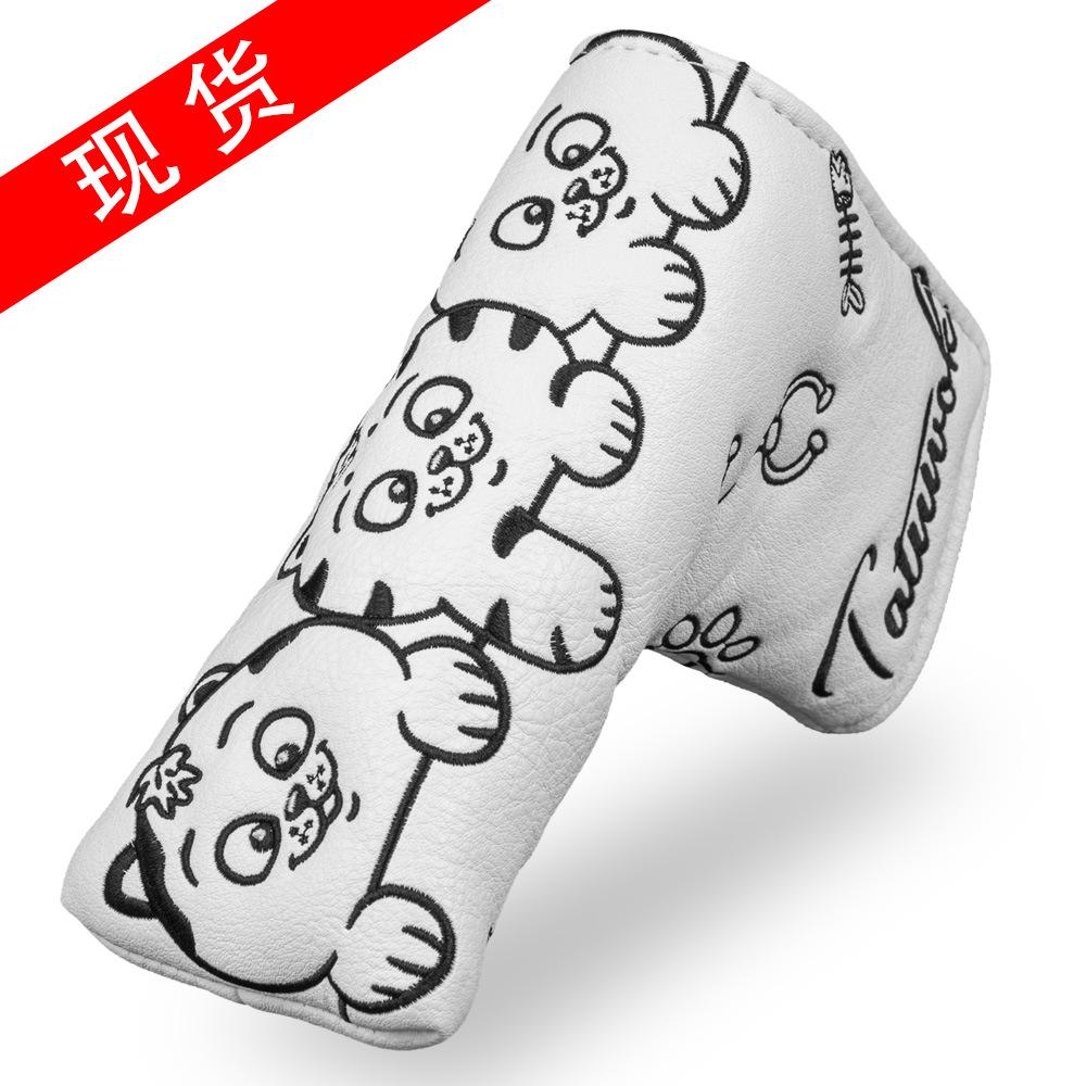 Cute Cartoon Cat Golf Putter Headcover - Club Protection
