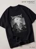 Schwarzes T-Shirt Immortal, Metal Back in