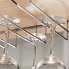 Glass Rack Single Row Multiple Size Double Row Wine Glass Rack Glass Holder Goblet Holder Wine Rack