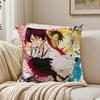 Anime Dark HHells PParadise Cushion Cover Pillowcase Antidustmite living Room Sofa Decor Cushion Room