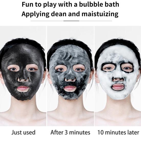 25g Masque Easy-cleaning Moisturizing Portable Anti-aging Bubble Facial Masque