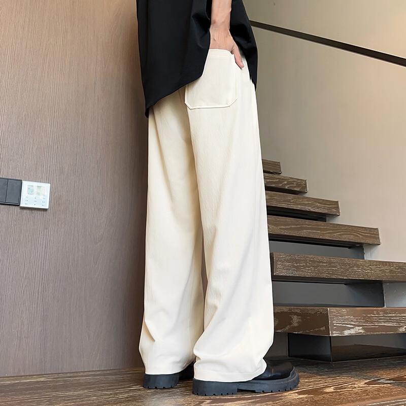 Warrior Men's Ice Silk Loose Straight Casual Sports Pants