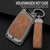 Alloy Car Key Case Cover Shell For Vw Volkswagen Magotan Magotan Gte Passat B6 B7 B8 Cc Arteon For Skoda Fabia Superb A7 Kodiaq