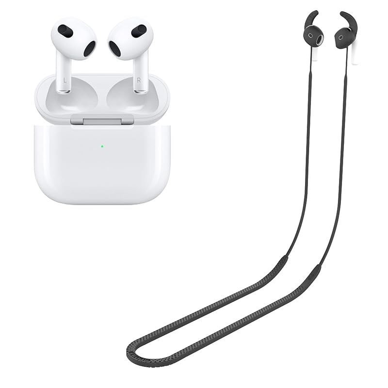 

Aripods 4 for earphones strap air pods neck strap silicone long strap YAJOJO lightweight Fall prevention Loss prevention Convenient storage waterproof