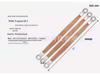 Anti-Static Copper-Clad Aluminum Grounding Wire, 6 Sq Mm, 300mm, Cross-Ground, Flange Connection