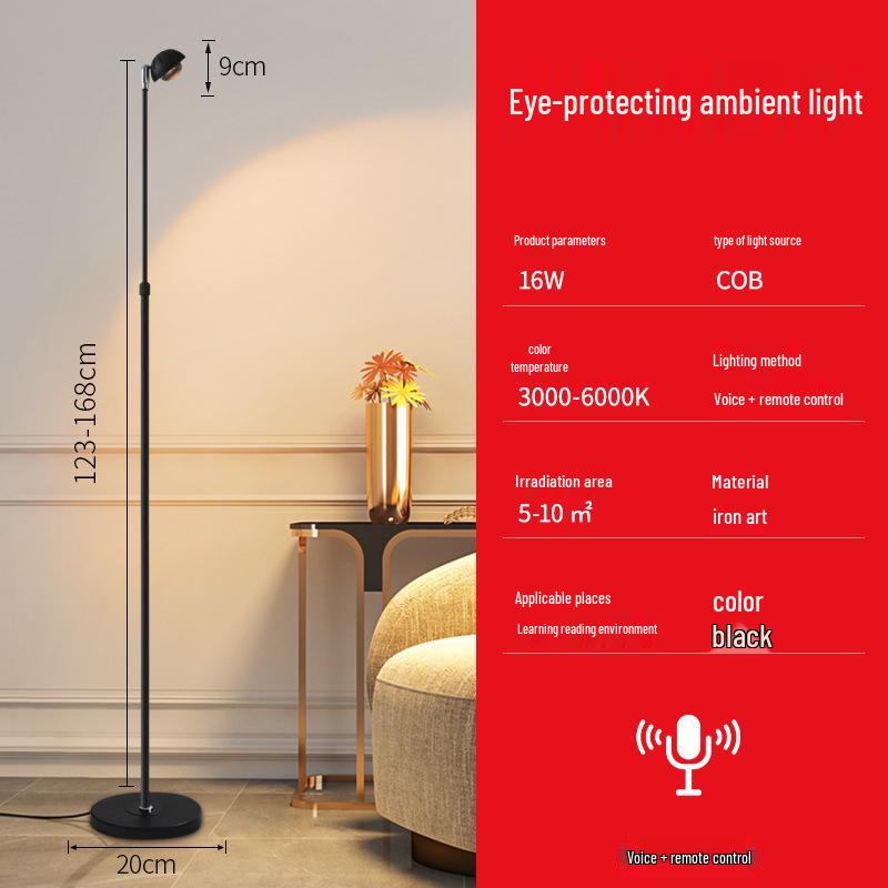 Luxury Corner Floor Lamp: Designer Style for Living Room, Bedroom, or Reading Nook