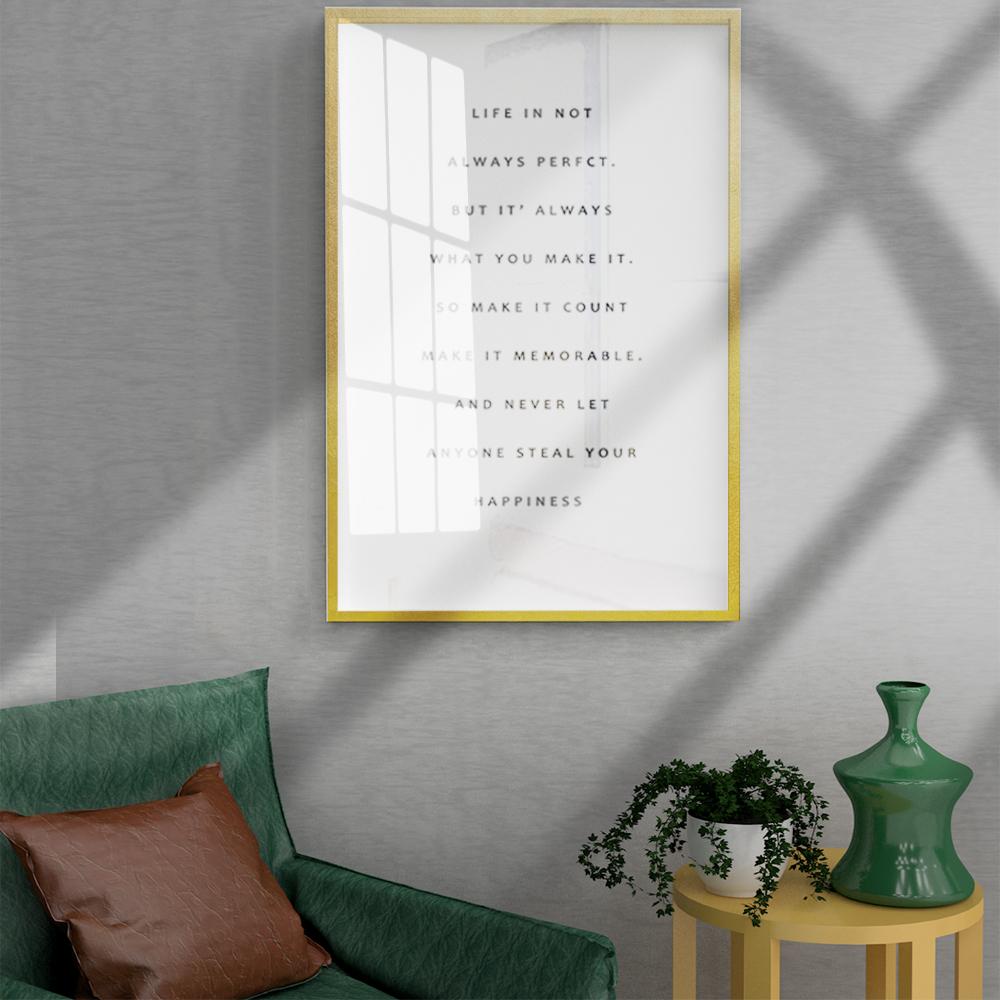 

Скандинавский минималистский черно-белый постер с буквами, масляная живопись, гостиная, офис, коридор, украшение для дома, настенная живопись, без рамки 21*30cm No Frame