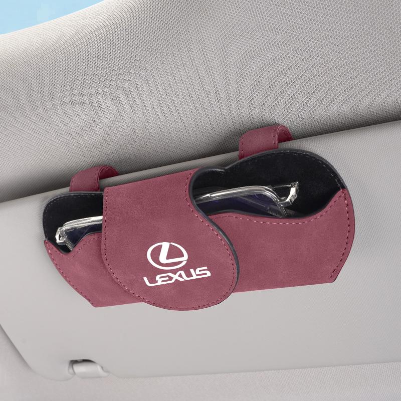 Car Interior Sun Visor Glasses Clip Sunglasses Box For Lexus F SPORT GX460 Ct200h IS250 ES 220D IS200 Fsport GS GX IS LS LX NX