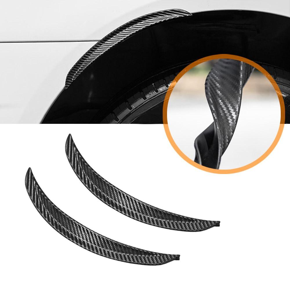 Fender Flare Splash Guard Arch Wheel Eyebrow Lip Strips Carbon Fibre Accessories