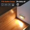 Smart LED Infrared Motion Sensor Night Light for Stairs, Wardrobes, Cabinets, and Bookshelves