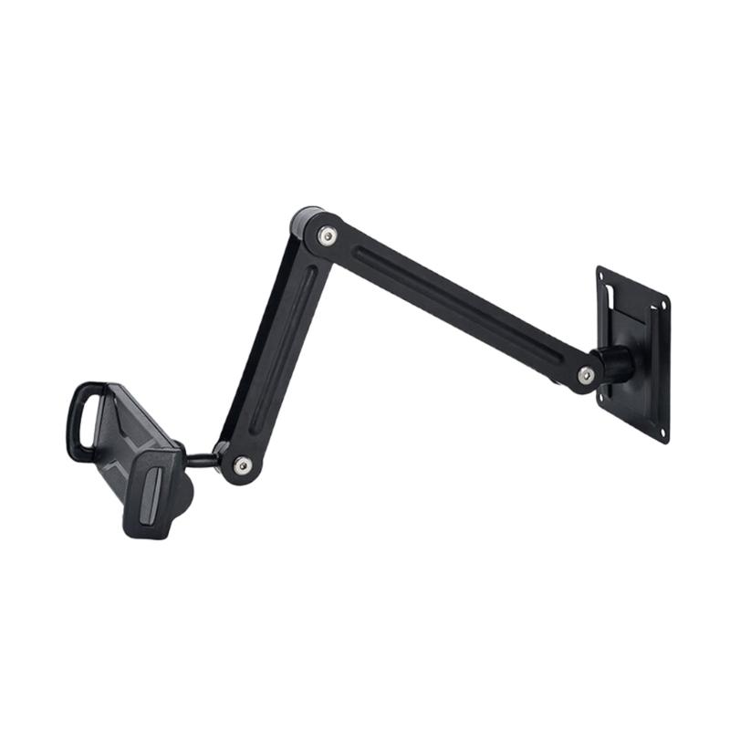 

360 Rotating Phone Tablet Stand With Adjustable Tension Foldable Wall Mount Vertical Horizontal Install for Home Office