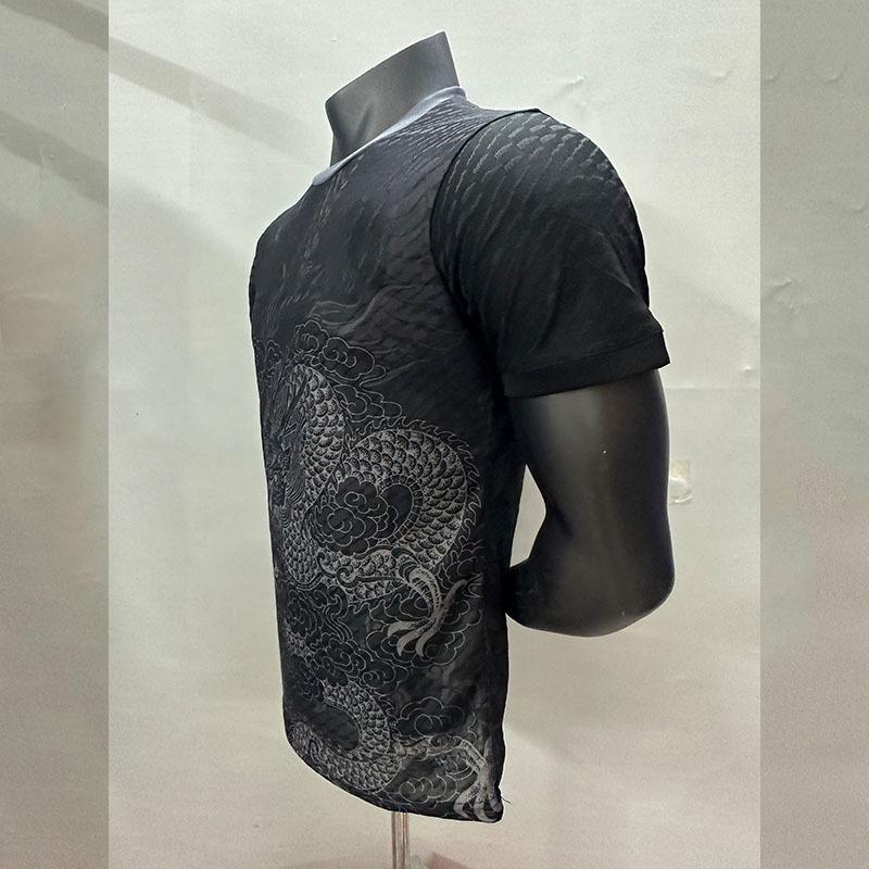 Real Madrid 26-Player Black Dragon Football Jersey - World Cup Edition