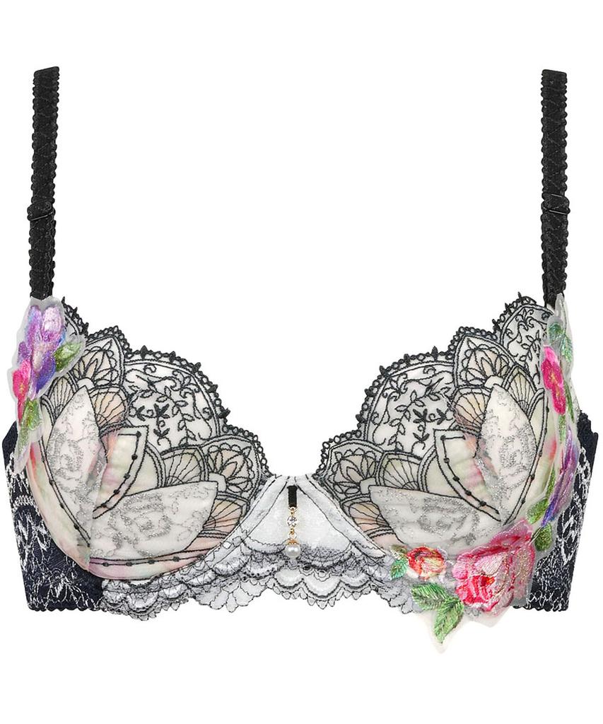 Bra Wing Lesiage Makes your breasts plump and and gives you a clean back Bra PB2910 KO B70 [Wing/Wacoal] - round, [2910 Series] Women's