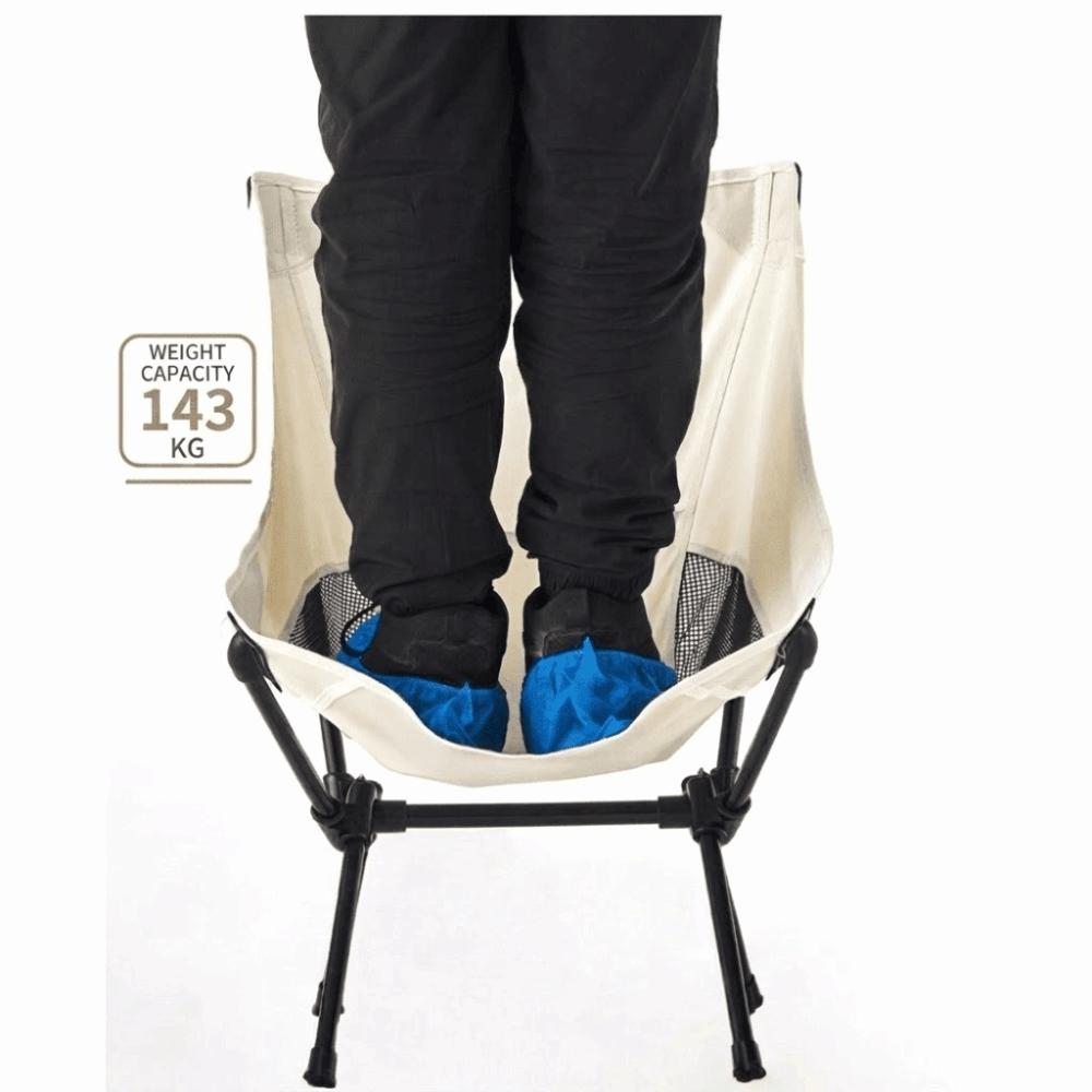 Portable Folding Camping Chair Collapsible Camping Leisure Chair Portable Moon Chair Hiking Picnic