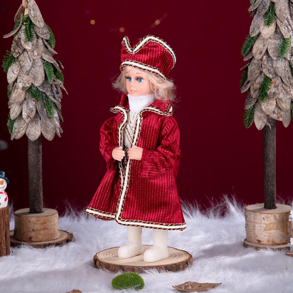 Weihnachtspuppen-Ornament im europäischen Palaststil