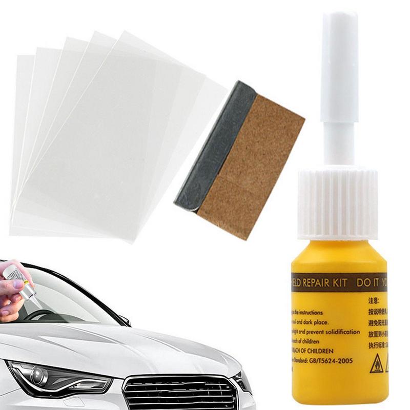 Glass Repair Fluid Durable Resin Based Windshield Repair Tools Windshield Crack Repair Glass Repair Kit For Vehicle Accessories