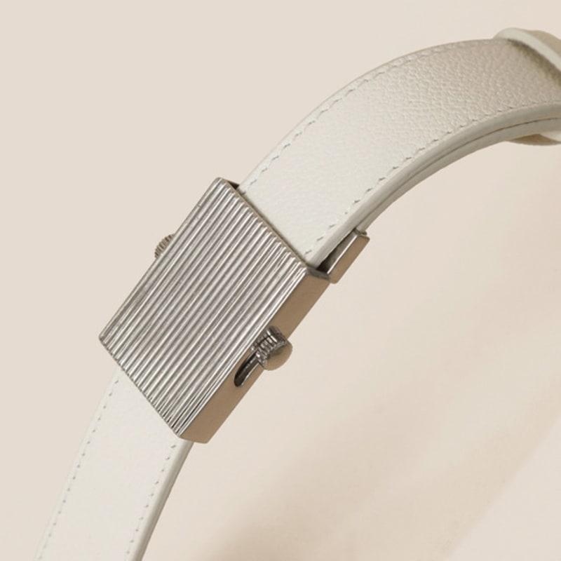 CROWN The temp Wide Belt 25 (Ivory)_RCABX24642IVX
