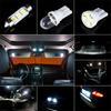 42PCS Lumières LED pour Voiture Lumières Intérieures 6000K 12V T10 168 2825 W5W 921 Kit Pour Voiture Véhicule Lumière de Carte Dôme Porte Coffre Plaque d'Immatriculation Ampoule