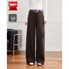 IEF Autumn Retro Wide-Leg Casual Trousers