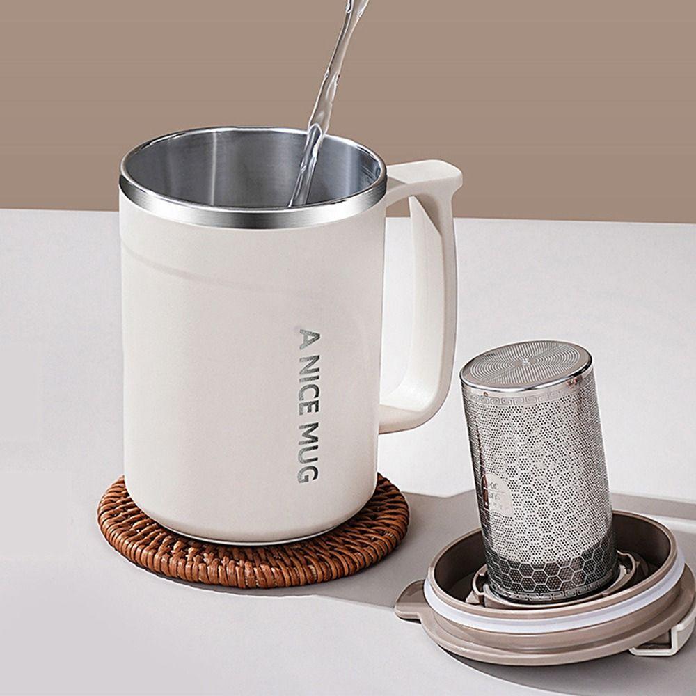 500ml Vacuum Water Bottle Stainless Steel Thermos Cup Fashion Insulated Coffee Cup  Outdoor Sports