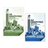 Olympic 7-Holed A4 Top Padded Graph Pad 5pk (25-Leaf)