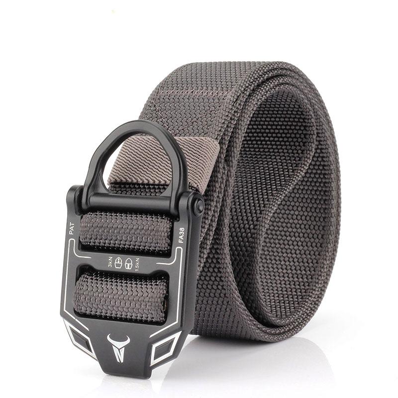 Cinturón táctico Cobra con patrón de cuentas de nailon, 3,8 cm, multifuncional, especial para exteriores