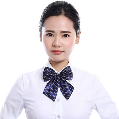 Stripe Airline Stewardess Necktie Dots Nurse Neck Wear School Students Neckties Sailor Suit Bowtie Bank Teller Neck Tie