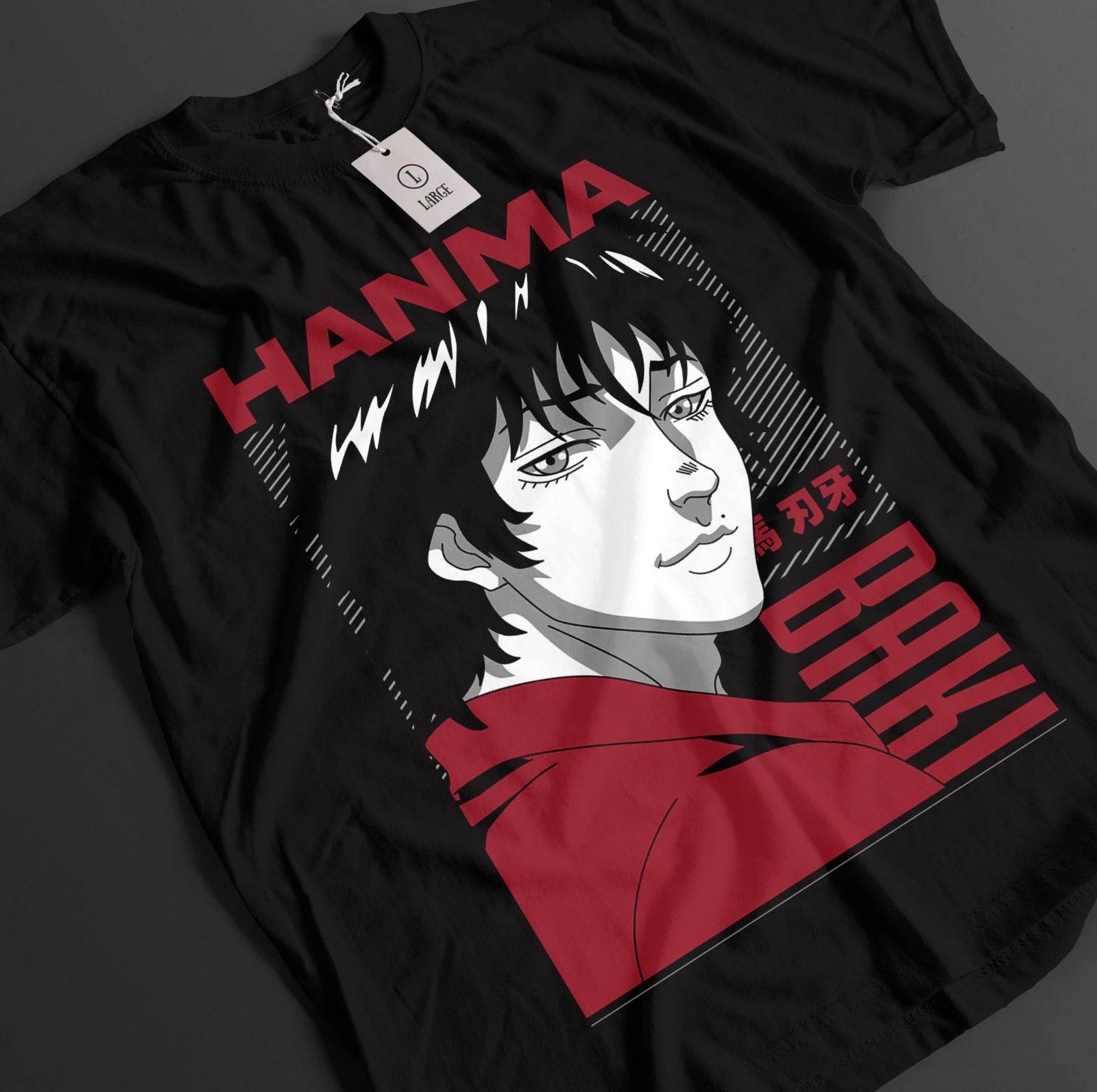 Футболка Baki The Grappler Футболка Baki Hanma Топ Yujiro Боевая футболка Унисекс XXL
