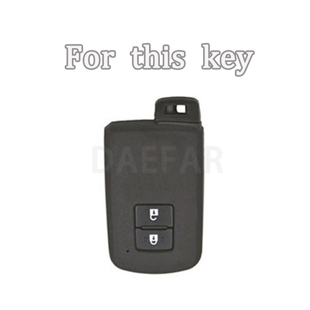 2 Buttons TPU Shell Fob for Toyota CHR Avalon Land Cruiser Corolla Camry RAV4 Highlander Auris Car Remote Key Case Cover