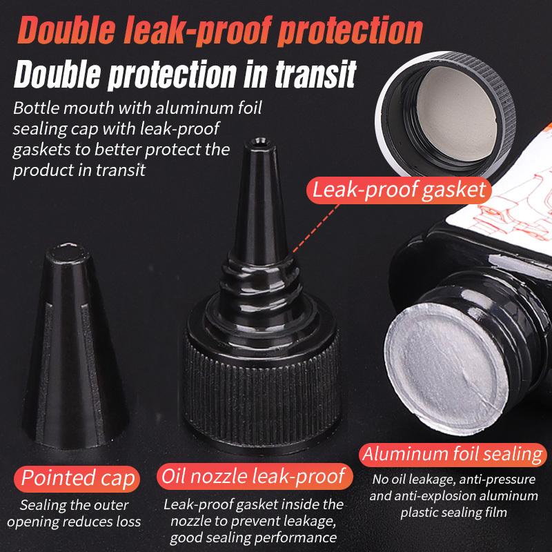 LEBYCLE MTB Bicycle Front Fork Lubricant Bike Front And Rear Shock Absorber Oil Anti-rust Grease For Suspension Dust Seals 60ML