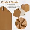 1pc 13cmX13cm Decorative Square Tissue Box PU Leather Tissue Holder Facial Paper Organizer for Bathroom Modern Tissue Box Holder