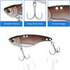 5g 7g 10g 15g Metal Vib Fishing Lure Bait Double Hole Artificial Bait Fishing Tool With Treble Hook