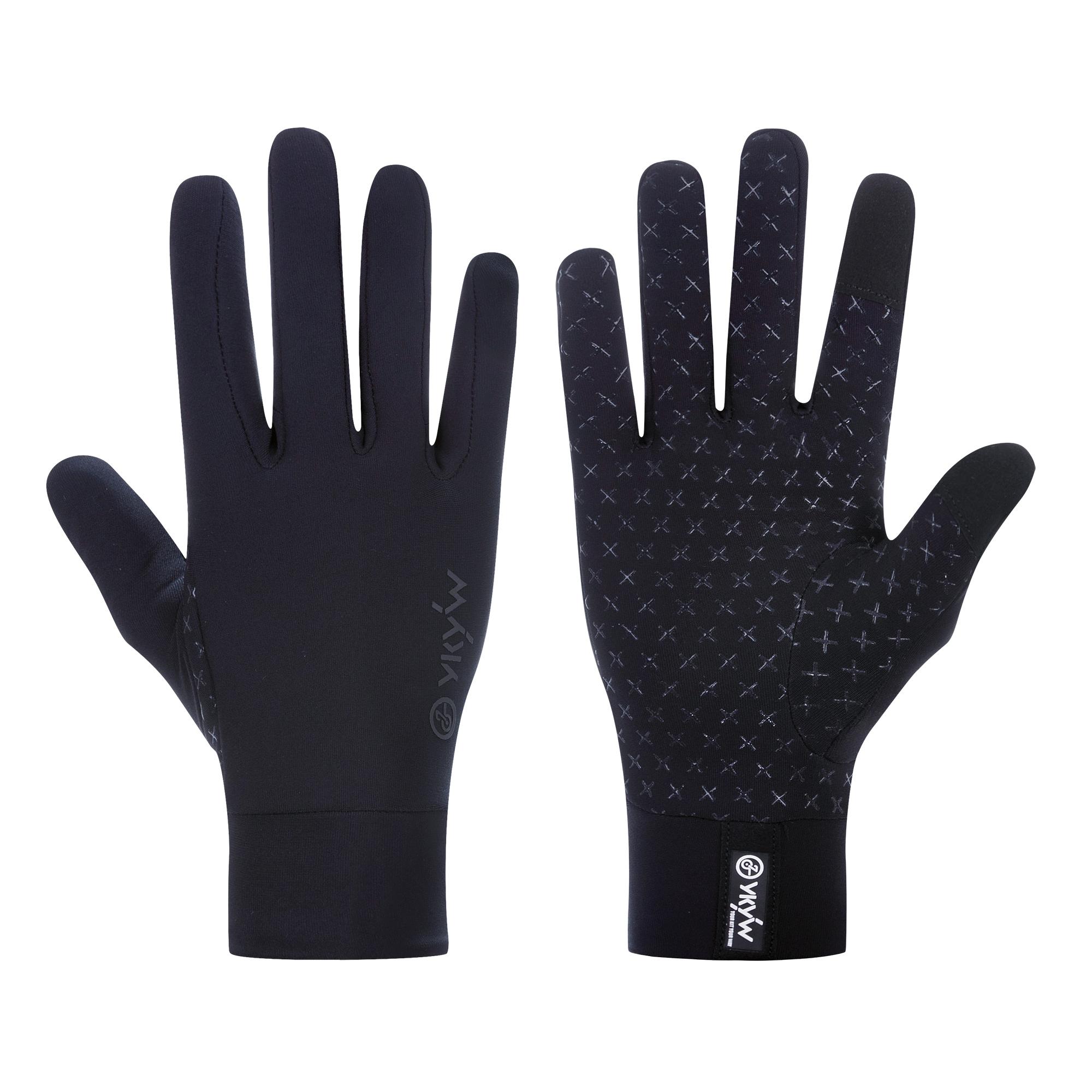 

YKYWBIKE Cycling Gloves Full Finger Winter Warmth Bicycle Gloves Touch Screen Anti-slip Shock-Absorbing Road Bike Sport Gloves L