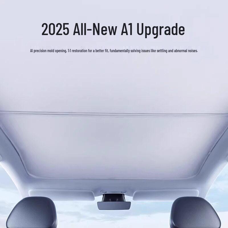Compatible Sunshade for Tesla Model Y/3/YL: Sunroof, Front Windshield, and Rear Window Heat Insulation.