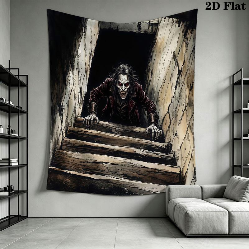 Horrible basement Wall Hanging Printed Fabric Blanket Decorative Tapestries for Bedroom Living Room Home Decor
