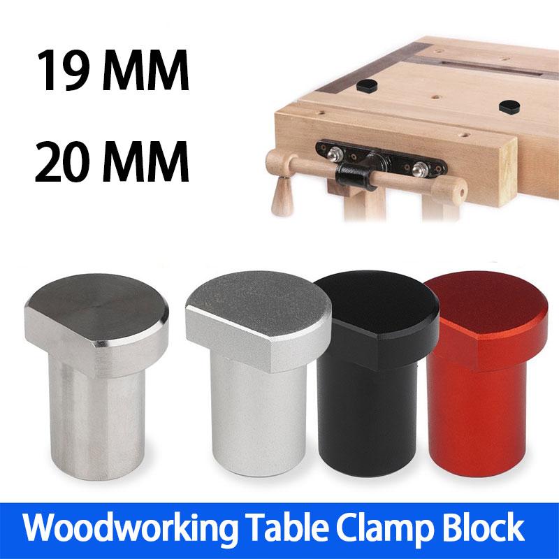 19/20MM Workbench Tenon Limiter Quick-Release Woodworking Table Auxiliary Tool Limit Block Table Stop Table Top Tenon
