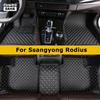 CUWEUSANG Custom Car Floor Mats For Ssangyong Rodius 2005-2013 Auto Carpets Foot Coche Accessorie